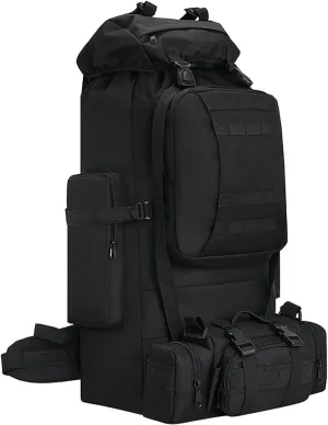 100L Camping Hiking Backpack,Molle military Tactical rucksack backpack,Waterproof Lightweight Hiking Backpack