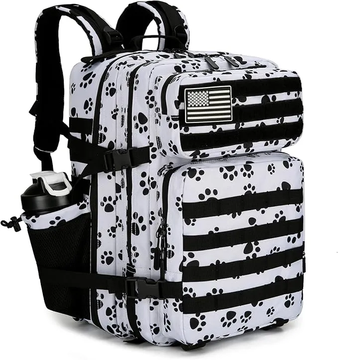 45L Military Tactical Backpack Hiking Backpacks Tactical Gear Camo Back Pack Army Molle Bag Rucksack Fitness Daypack