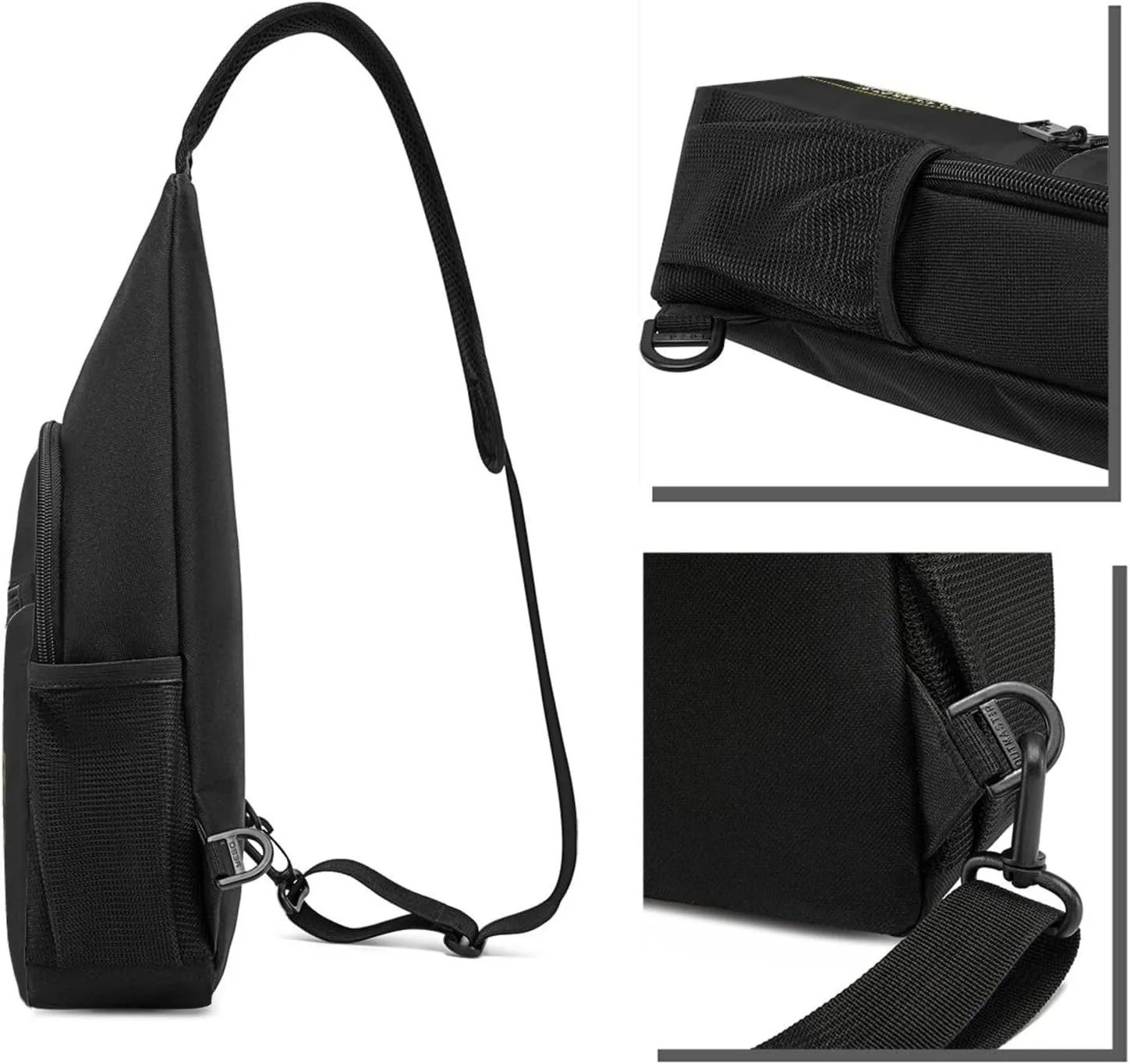 Army Signal Corps Veteran Sling Bag Crossbody Backpack Shoulder Casual Daypack Bags for Men
