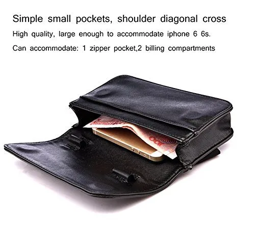 Badiya Fashion Solid Fanny Bag Black Female Adjusted Belt Bag Ladies Casual Waist Pack