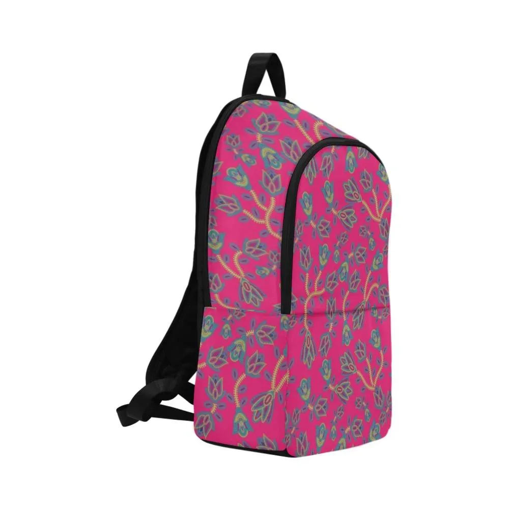 Beaded Lemonade Fabric Backpack for Adult