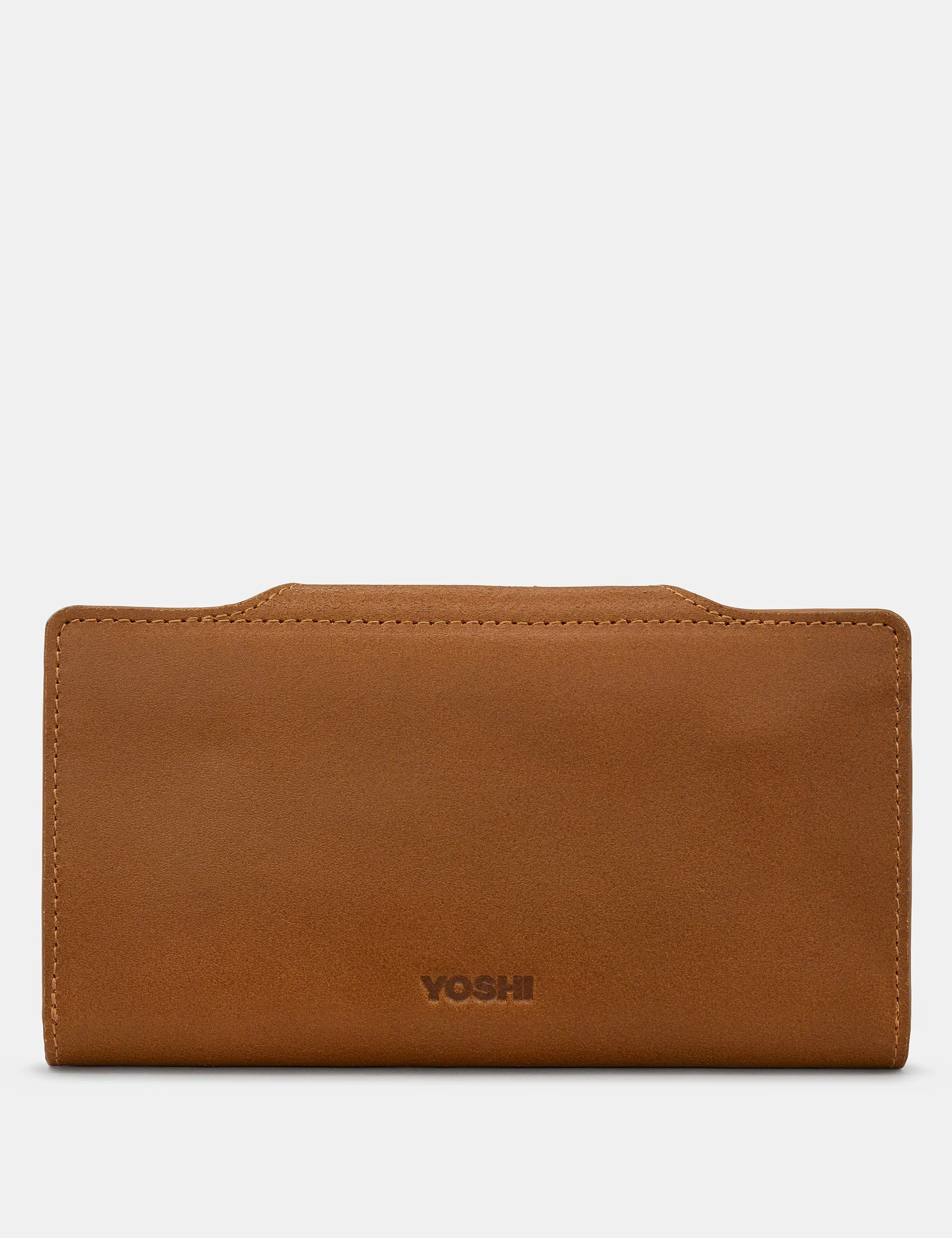 Brown Satchel Leather Purse