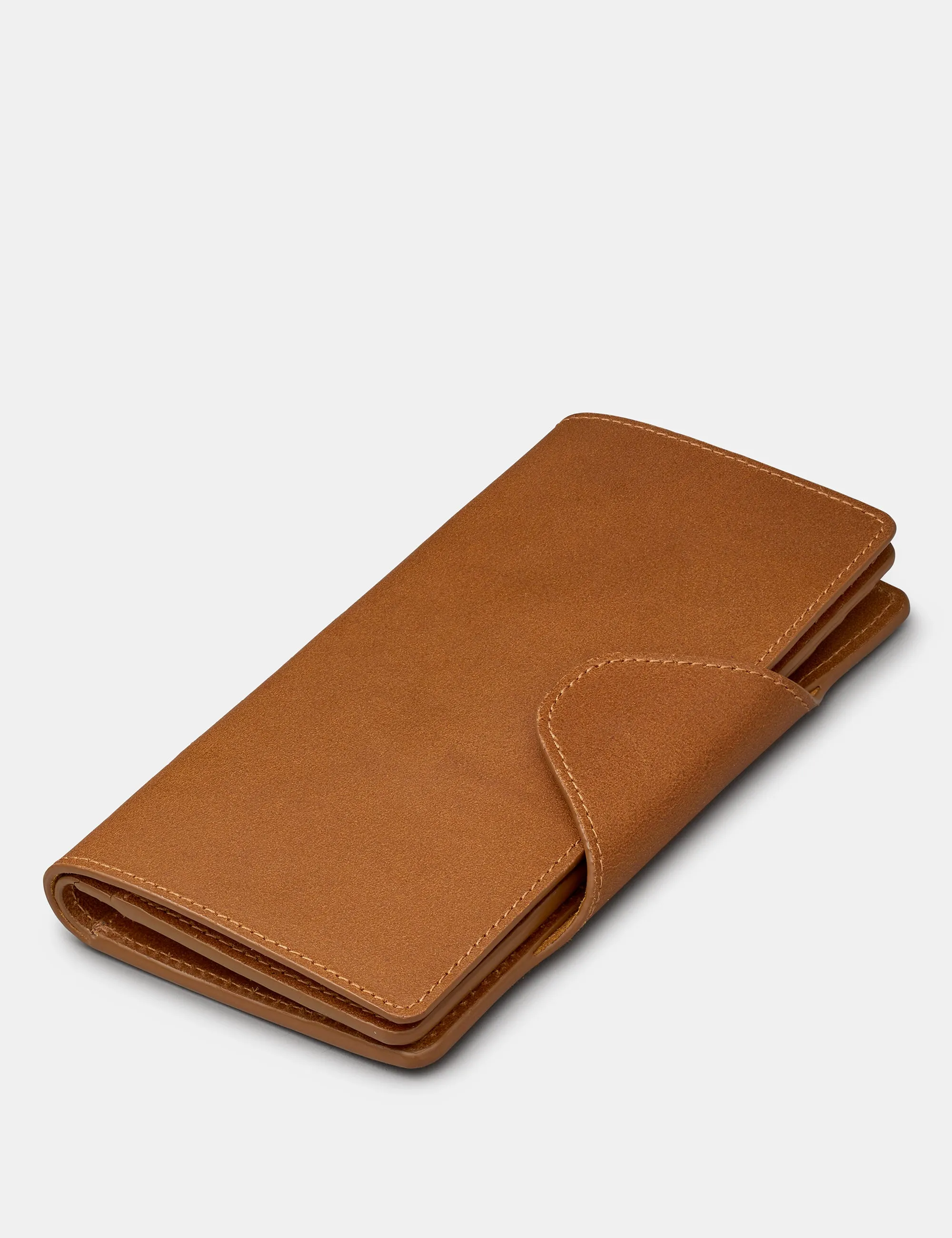 Brown Satchel Leather Purse