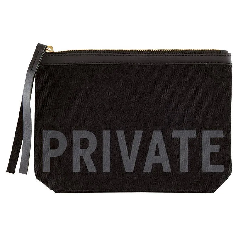Canvas Pouch - Private