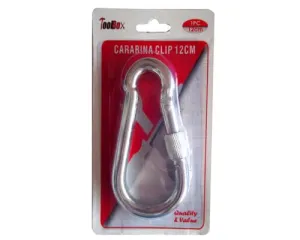 Carabiner Clip 12cm (Set Of 6)