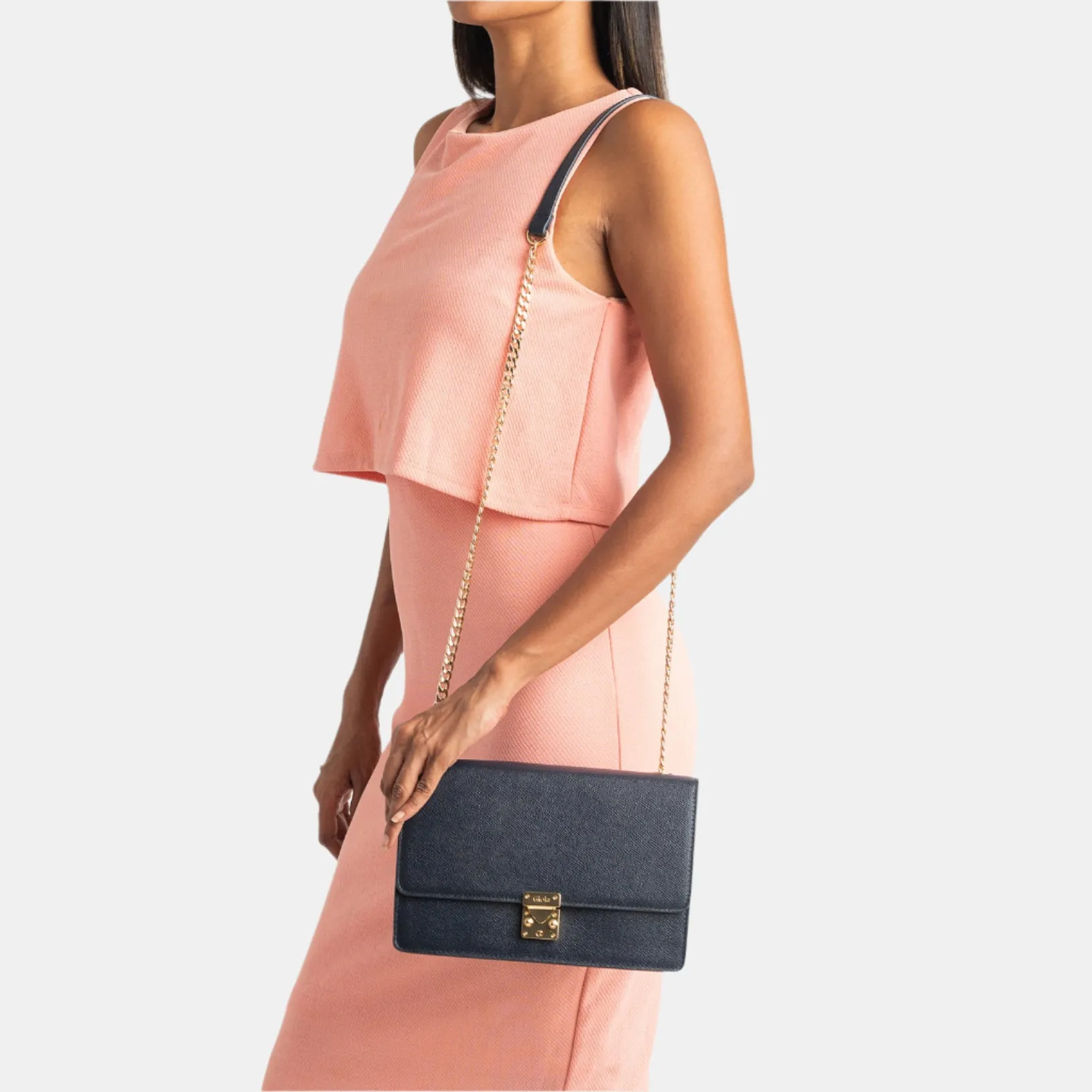 Fab Small Saffiano Sling Bag