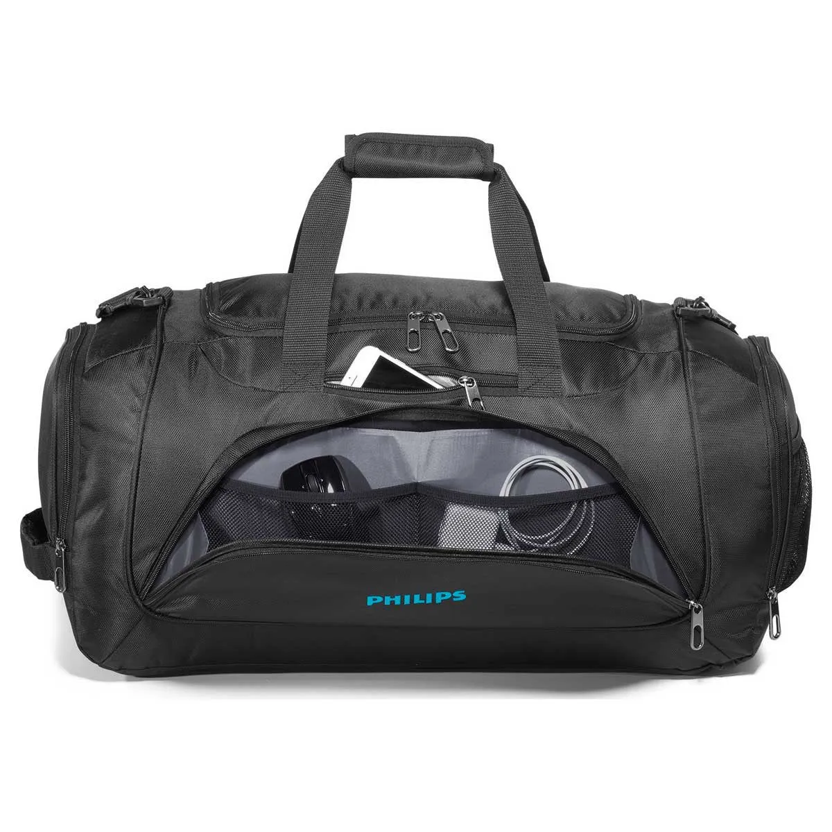Gemline Black Cross Country Duffel
