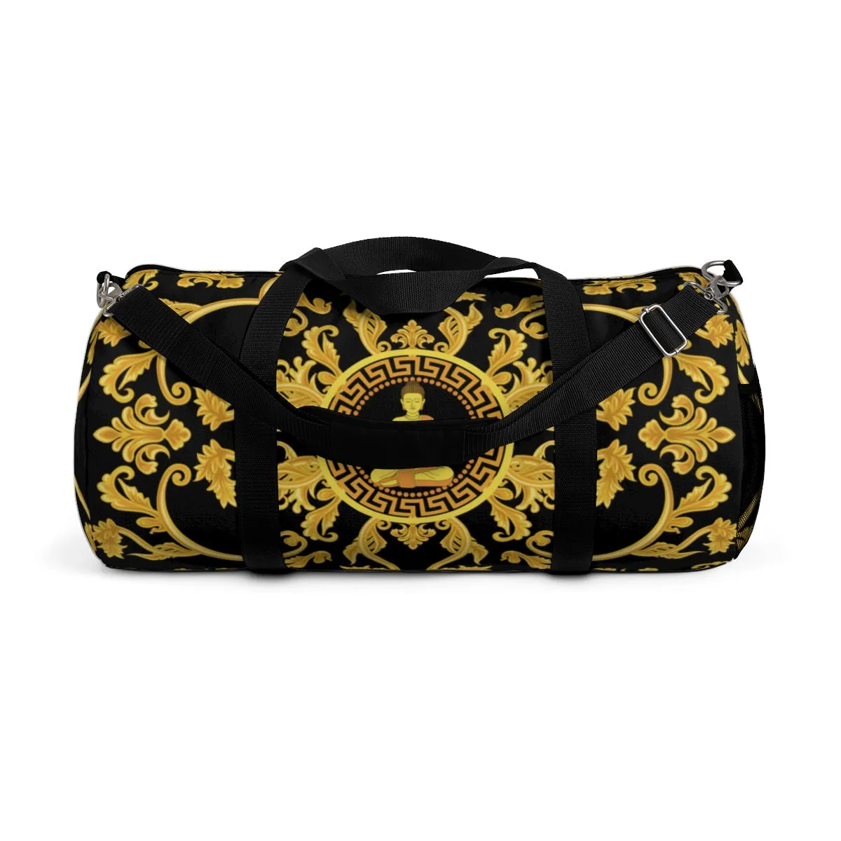 Golden Buddha All-Over Duffle Bag