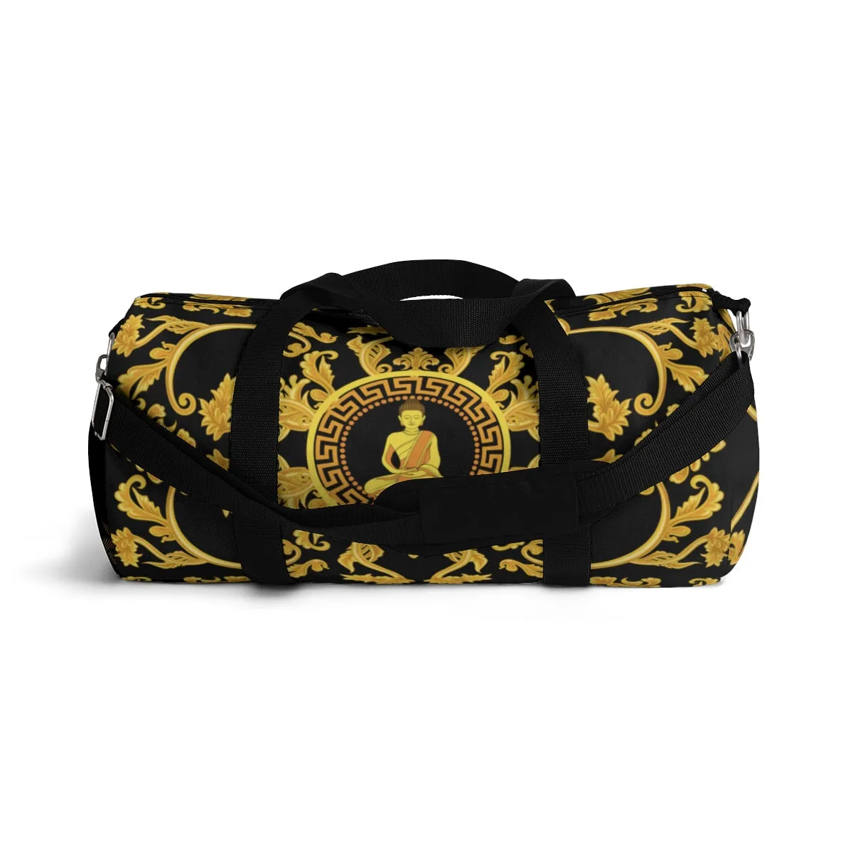 Golden Buddha All-Over Duffle Bag