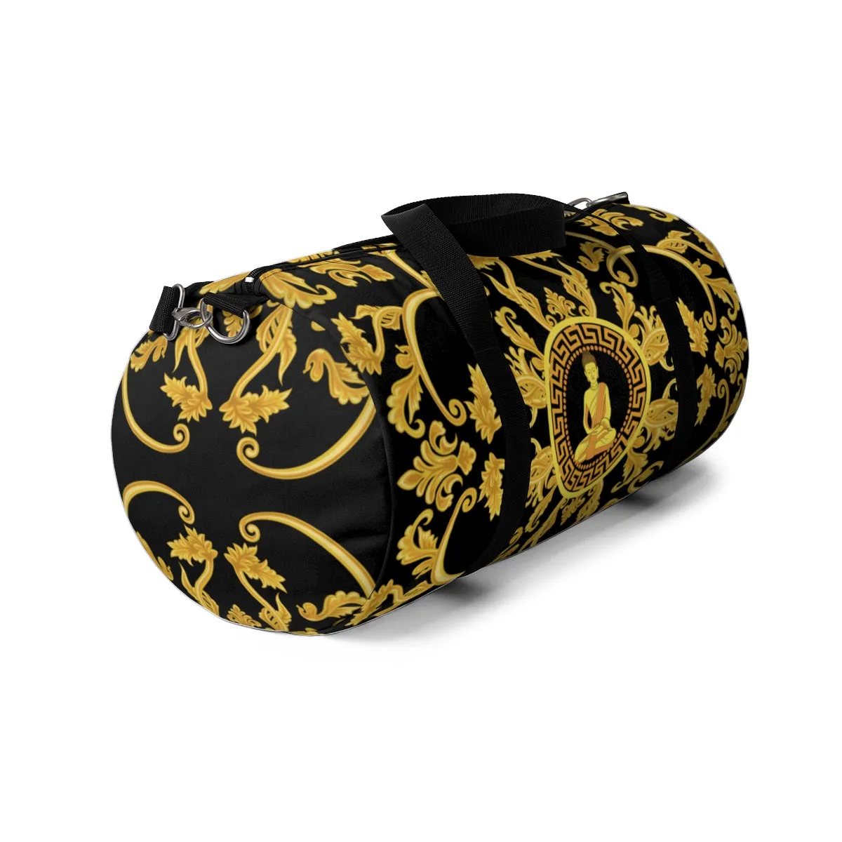 Golden Buddha All-Over Duffle Bag