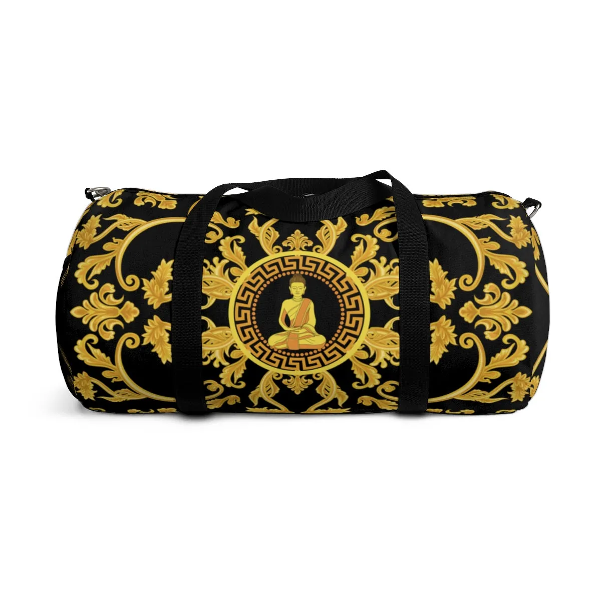 Golden Buddha All-Over Duffle Bag
