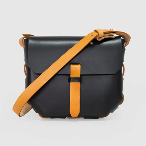 Handmade Beige Leather Satchel Bags Purses