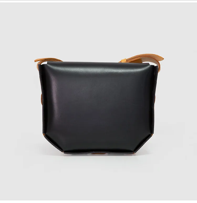 Handmade Beige Leather Satchel Bags Purses