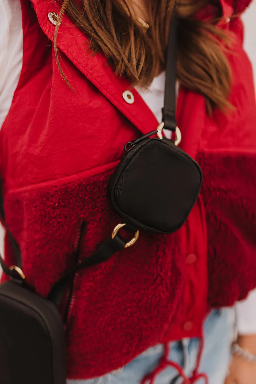 Heading Out Black Crossbody
