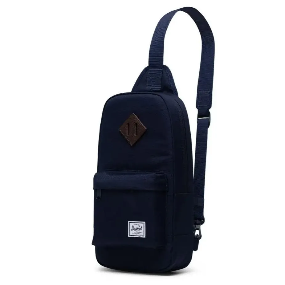 Herschel Heritage Crossbody Shoulder Bag - Peacoat/Coffee