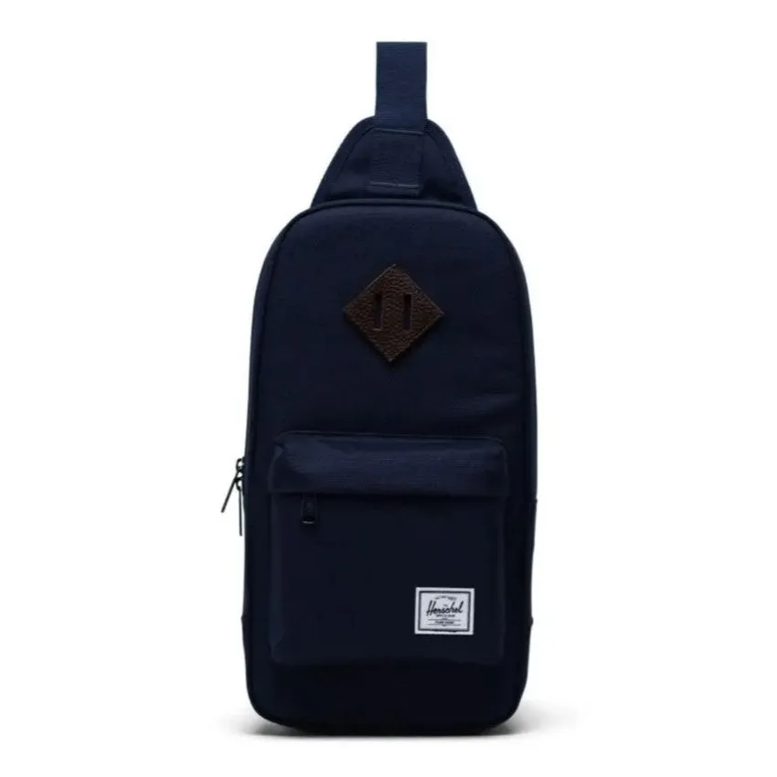 Herschel Heritage Crossbody Shoulder Bag - Peacoat/Coffee