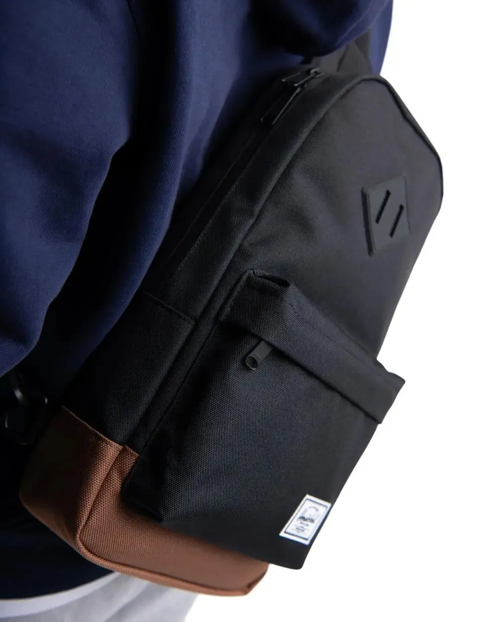 Herschel Heritage Crossbody Shoulder Bag - Peacoat/Coffee