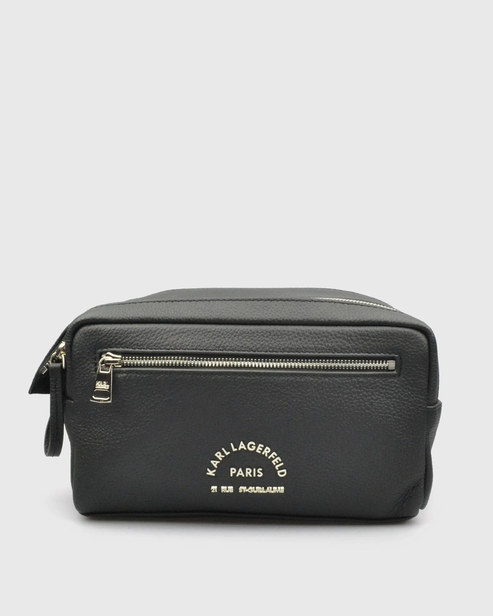 KARL LAGERFELD 815419-990 BLACK HAND SATCHEL