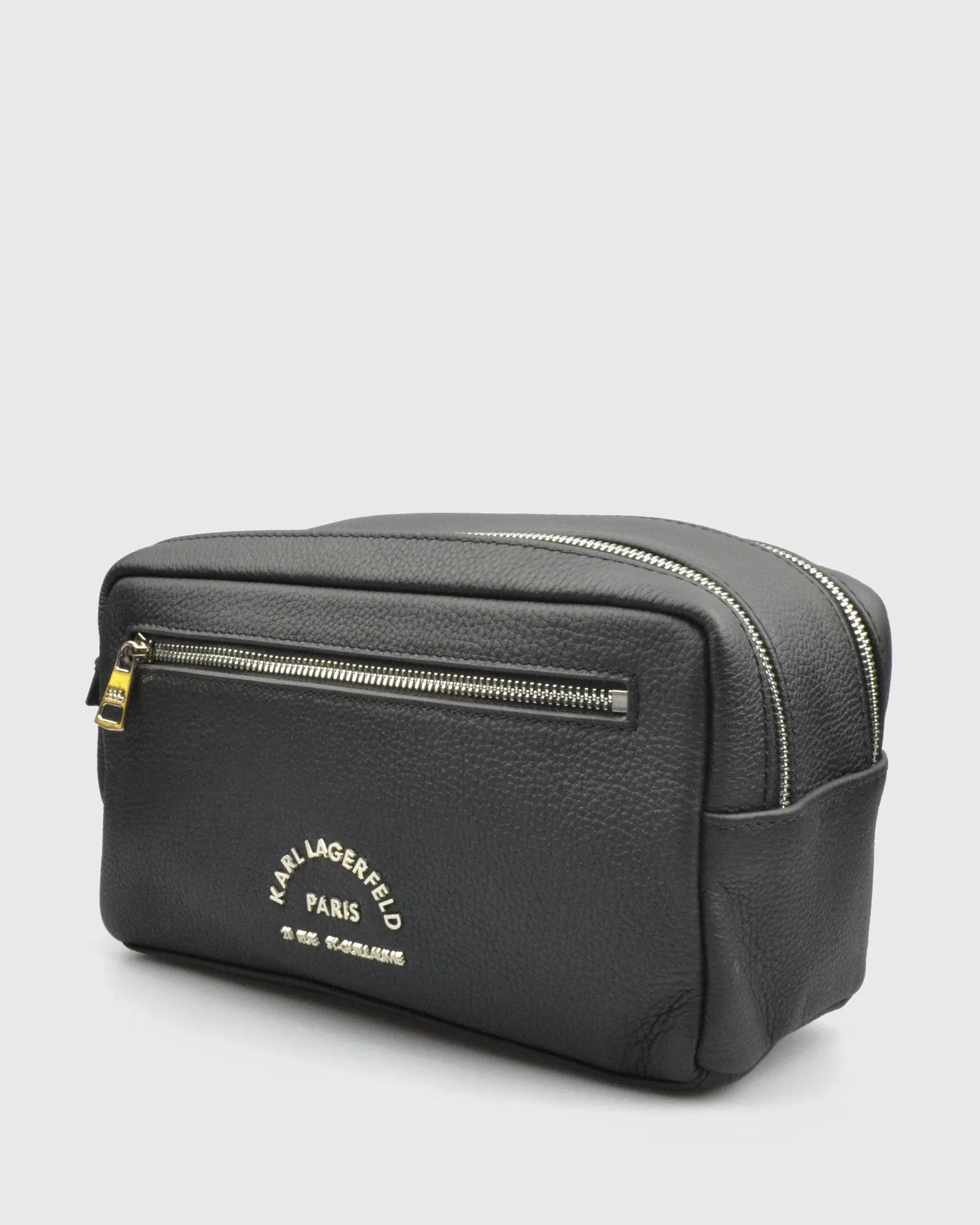 KARL LAGERFELD 815419-990 BLACK HAND SATCHEL