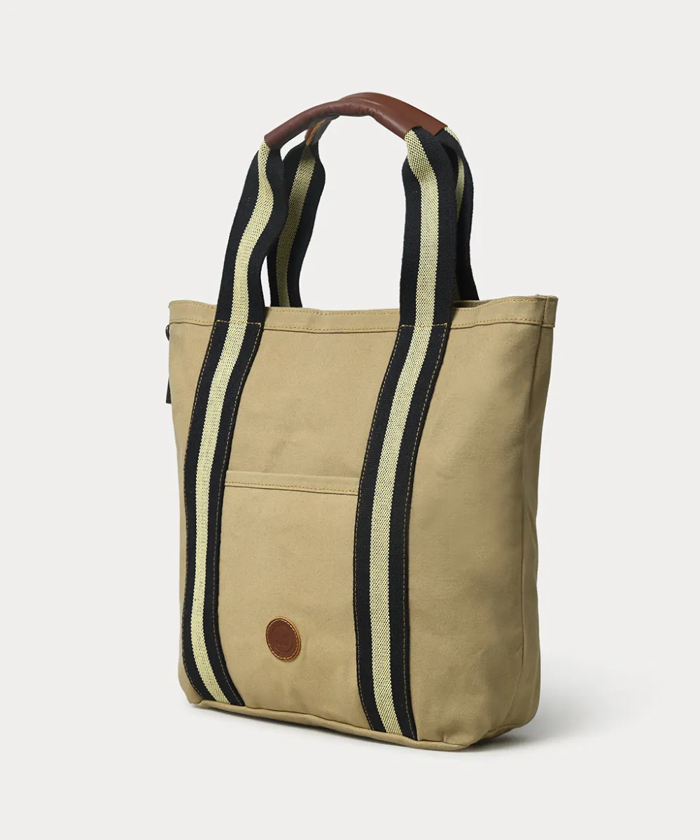 Lyon Tall Khaki Tote