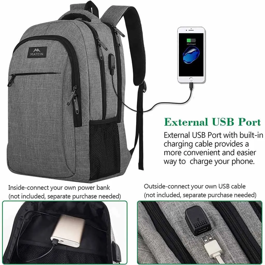 MATEIN Mlassic Travel Laptop Backpack