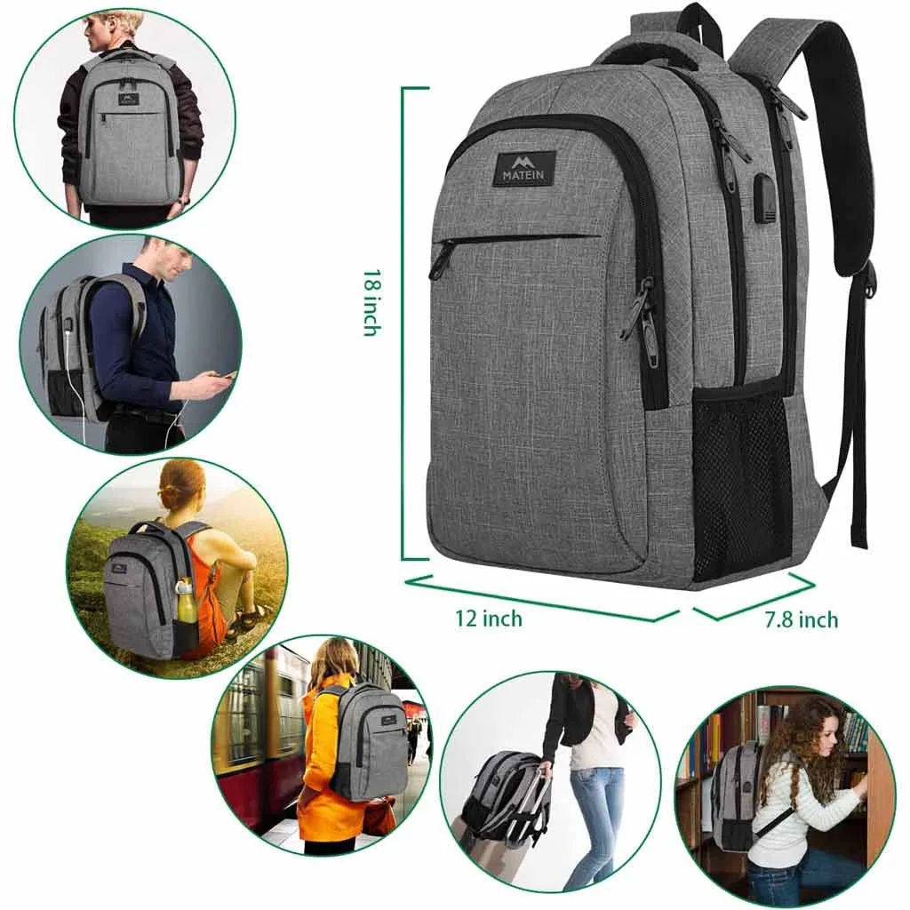 MATEIN Mlassic Travel Laptop Backpack