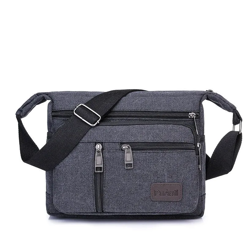 Men Canvas Shoulder Bags