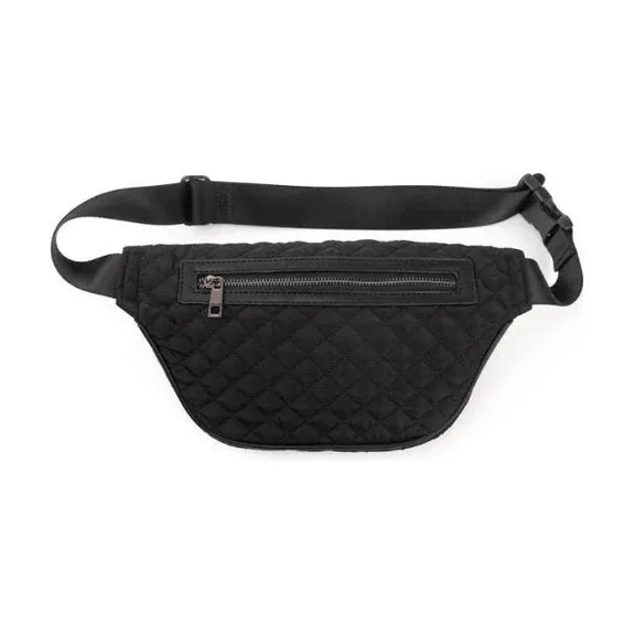 Milton Belt/Crossbody Sling Bag - Black
