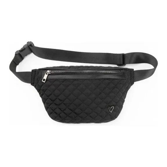 Milton Belt/Crossbody Sling Bag - Black