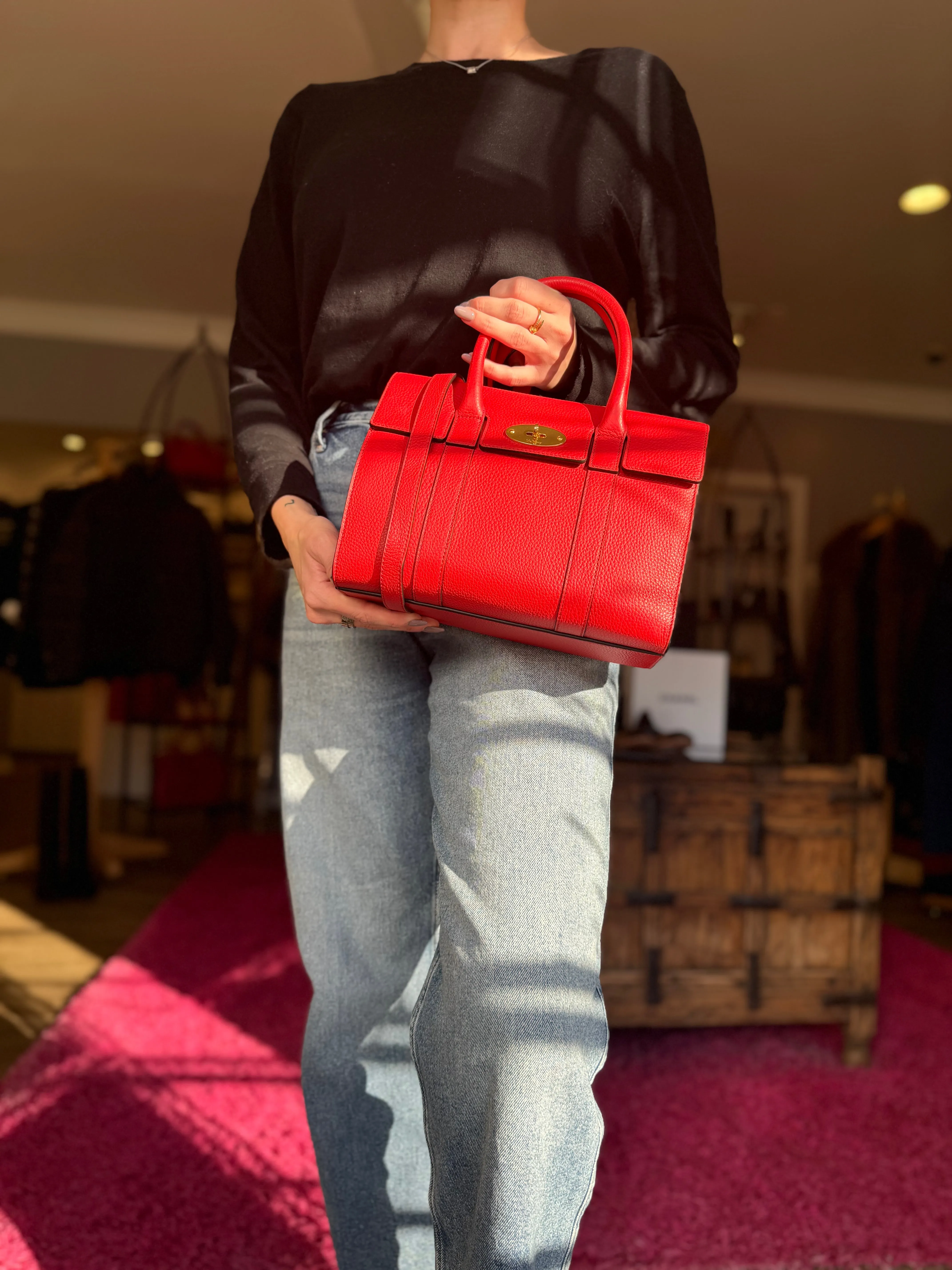 Mulberry Bayswater Buckle Small Leather Bag NEW