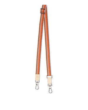 Orange Slim Webbing Crossbody Strap