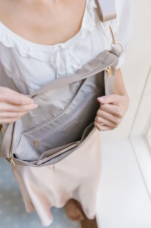 PRESLEY OVERSIZED SLING CROSSBODY BAG