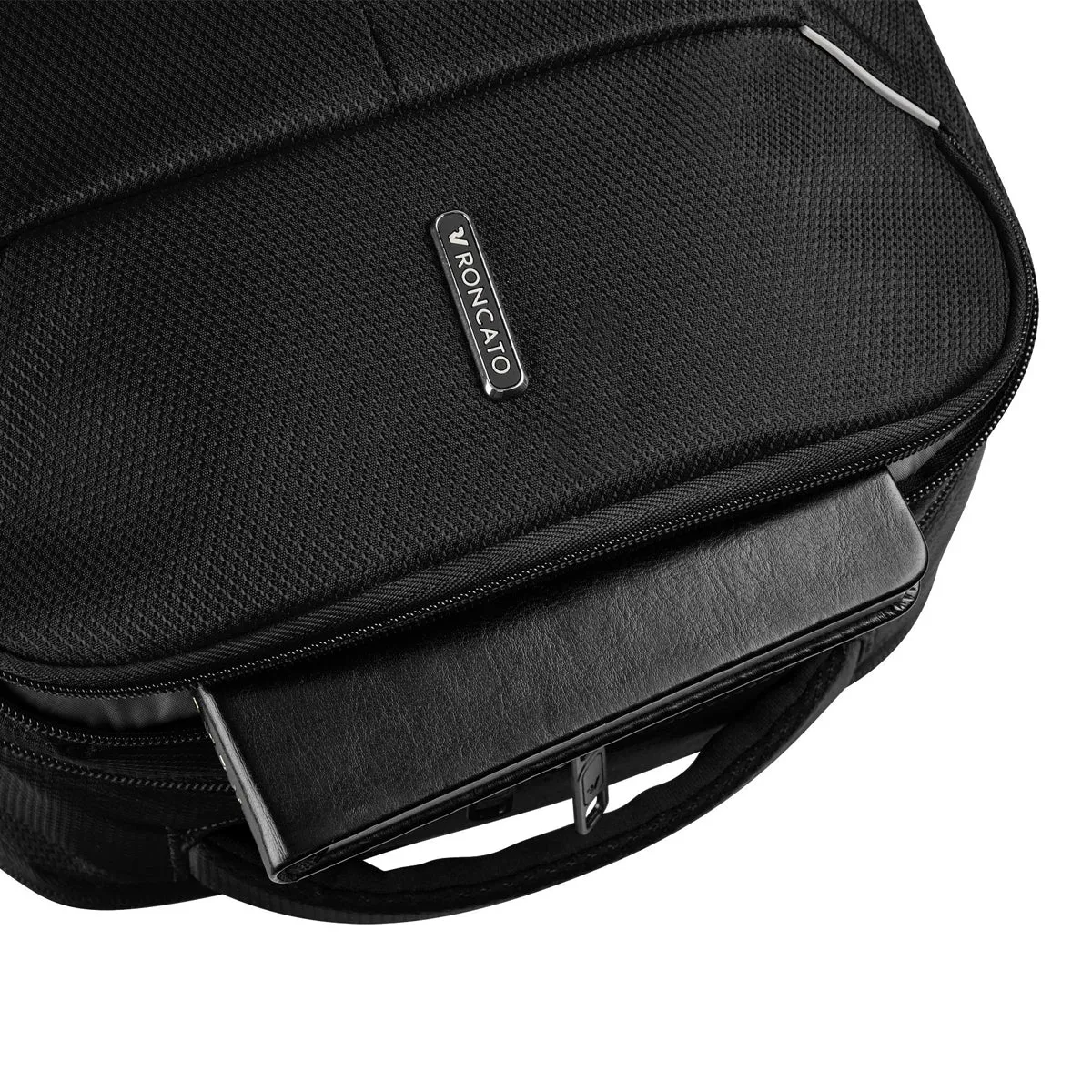 Roncato - Zaino da Viaggio Espandibile Ironik 2.0 Nero - 415336 - NERO