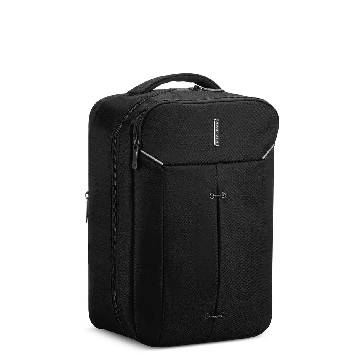 Roncato - Zaino da Viaggio Espandibile Ironik 2.0 Nero - 415336 - NERO