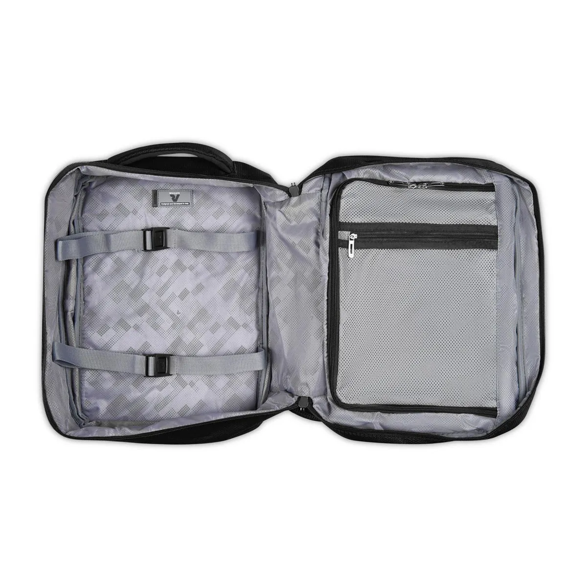 Roncato - Zaino da Viaggio Espandibile Ironik 2.0 Nero - 415336 - NERO