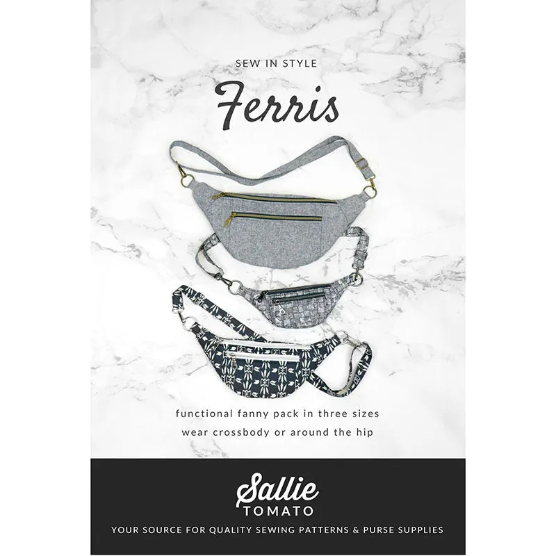 Sallie Tomato Ferris Fanny Pack Pattern