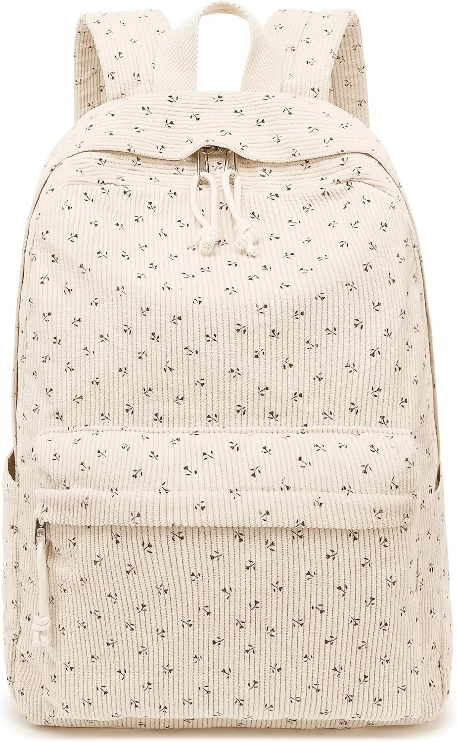 School Backpack for Teen Girls Bookbags Elementary High School Corduroy Laptop Bags Women Travel Daypacks