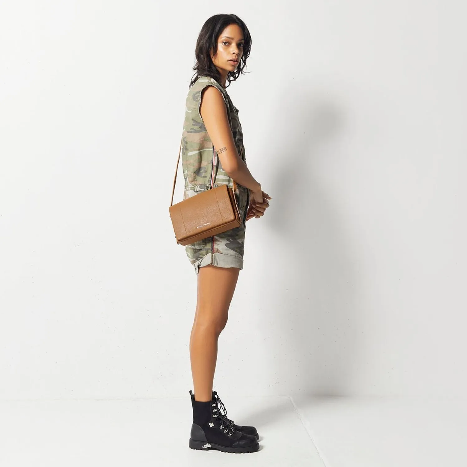 Status Anxiety Succumb Italian Leather Crossbody
