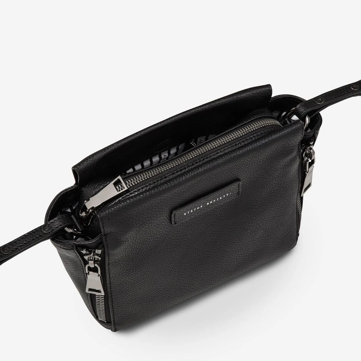 Status Anxiety Succumb Italian Leather Crossbody