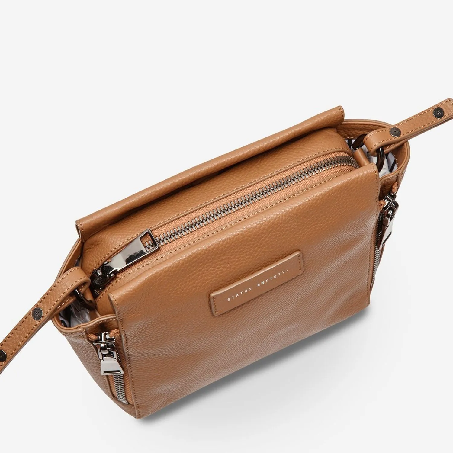Status Anxiety Succumb Italian Leather Crossbody