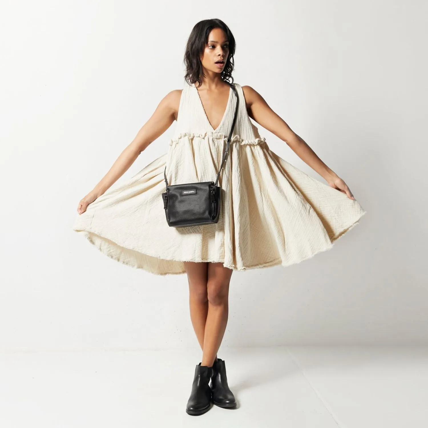 Status Anxiety Succumb Italian Leather Crossbody