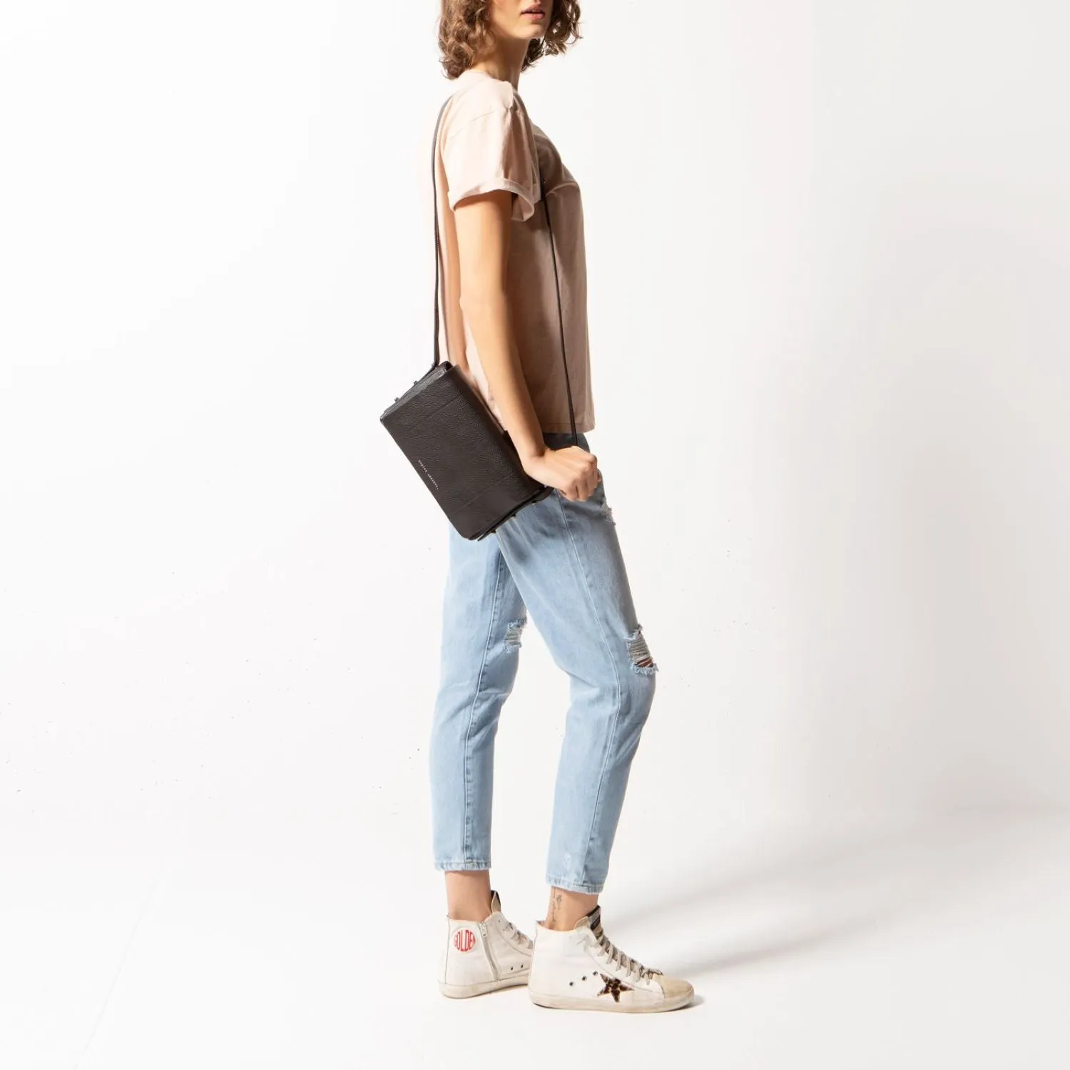 Status Anxiety Succumb Italian Leather Crossbody