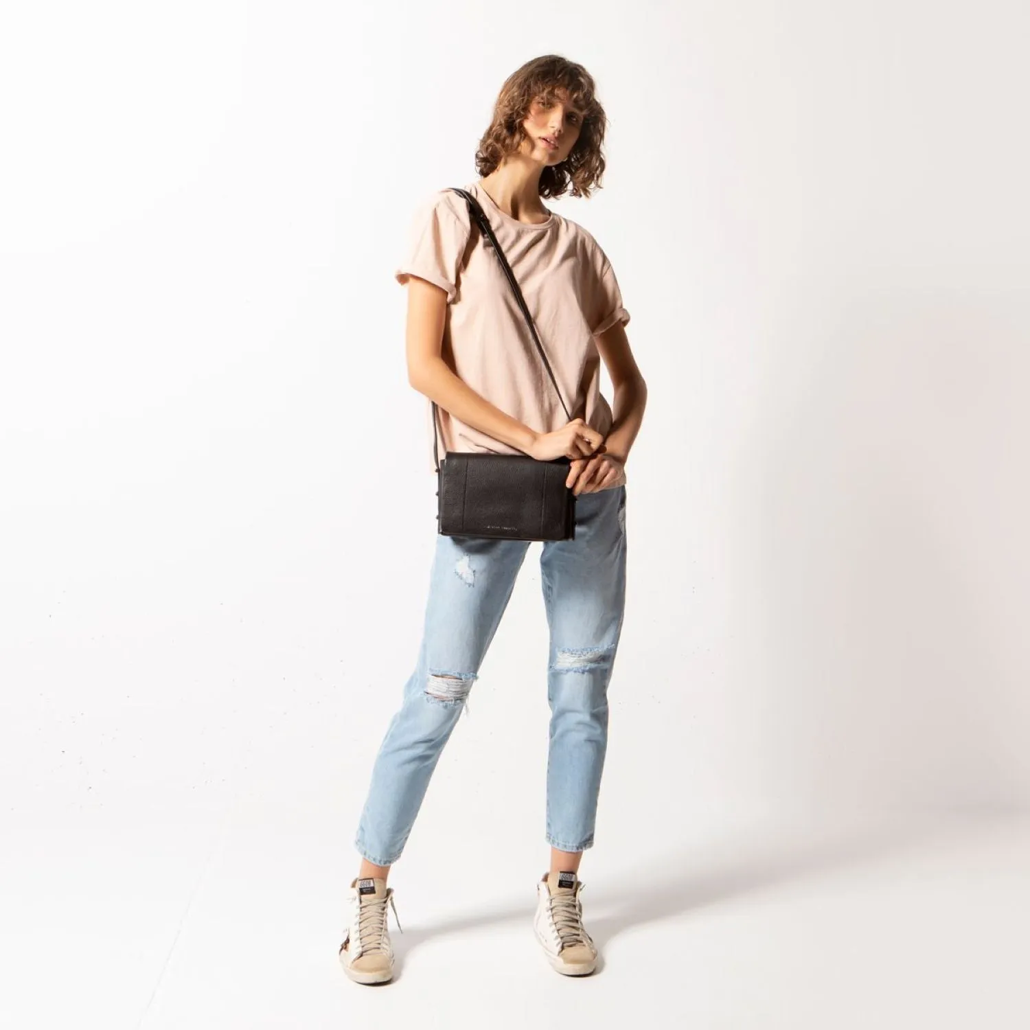 Status Anxiety Succumb Italian Leather Crossbody
