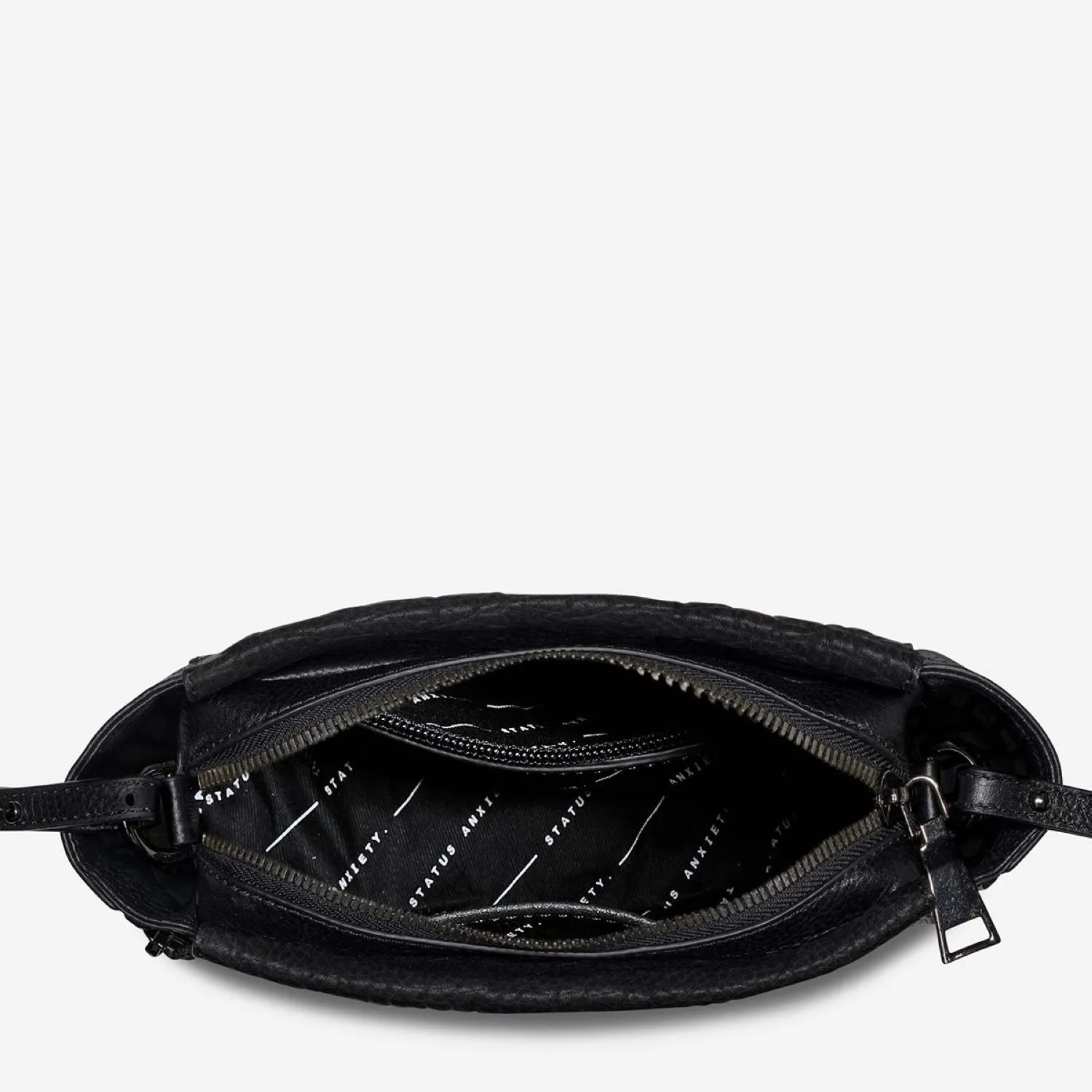 Status Anxiety Succumb Italian Leather Crossbody