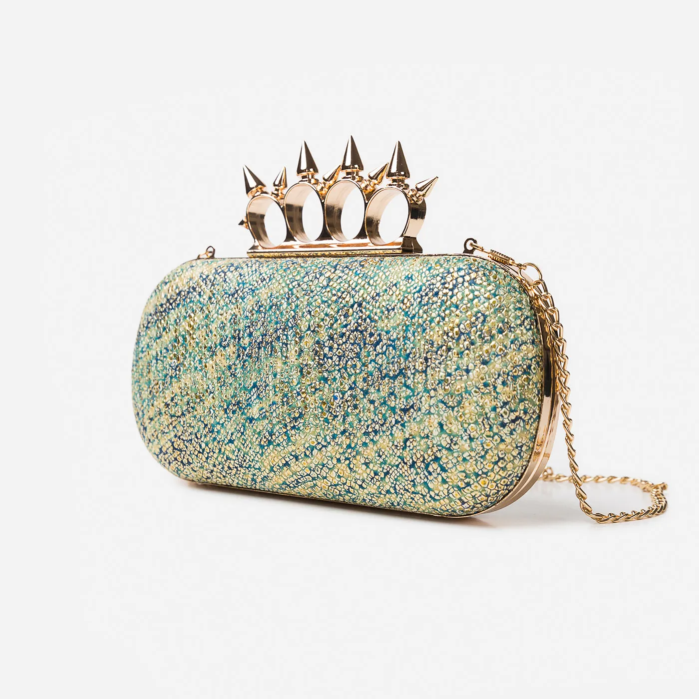The Gold Shine Clutch Gerald Bags