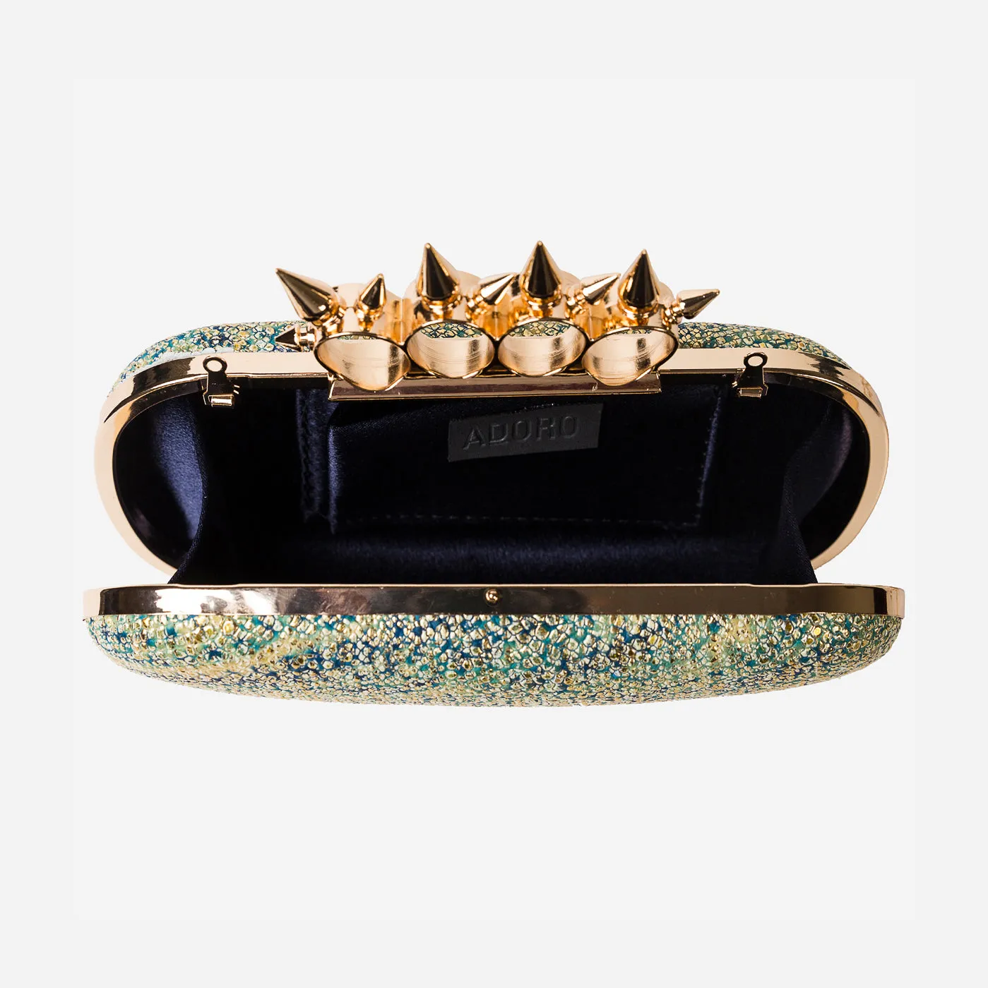 The Gold Shine Clutch Gerald Bags