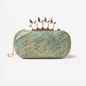 The Gold Shine Clutch Gerald Bags