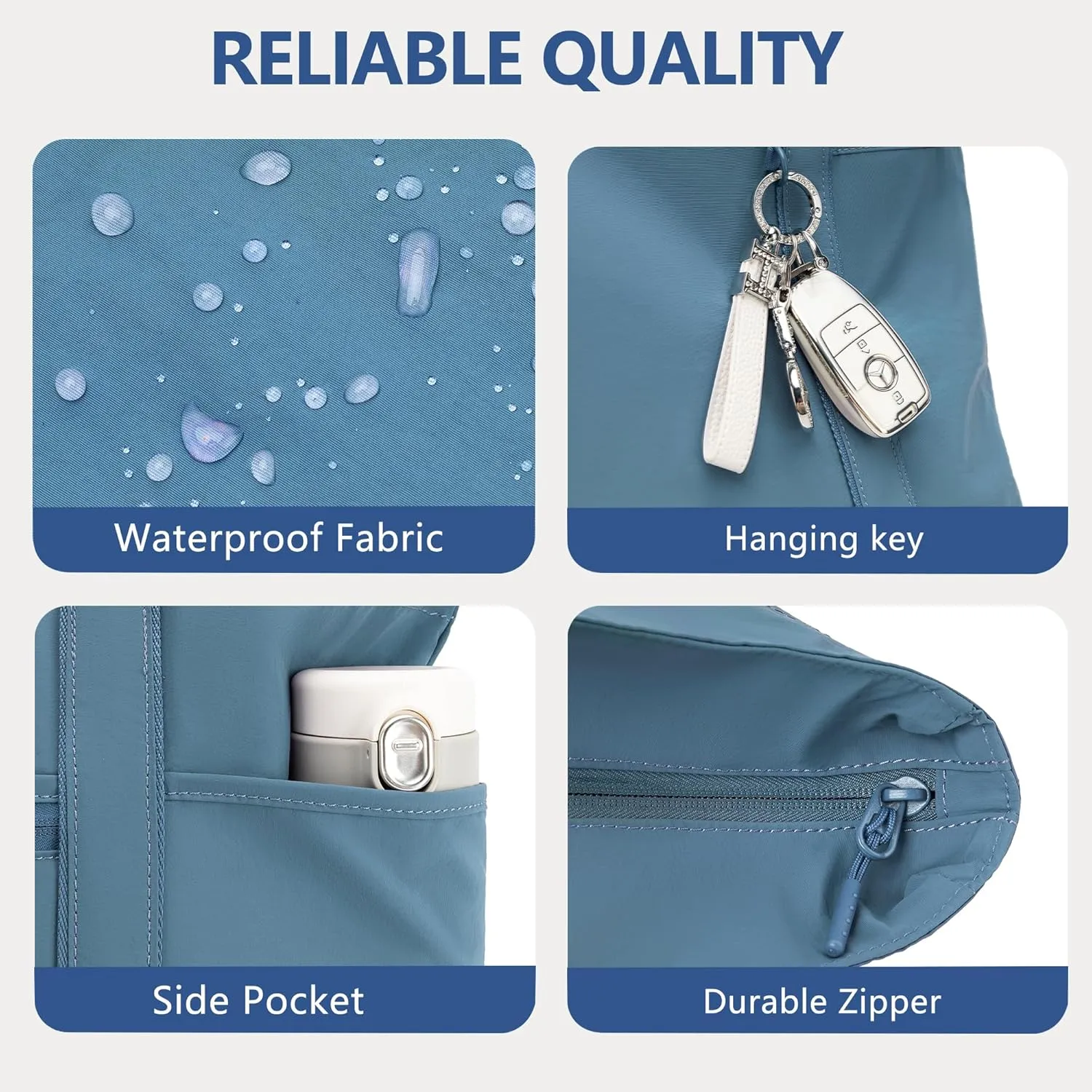 Tote Bag for Women,Large Handbag with Laptop Compartment, Shoulder Bag for Travel, Tote Bags for Work and Everyday