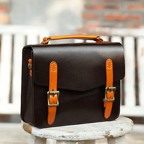 Women's Leather Satchel Bags Purses