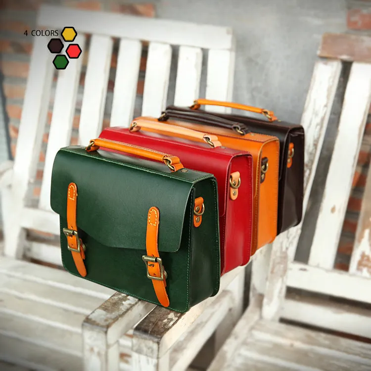 Women's Leather Satchel Bags Purses